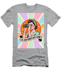 Retro Oh Look Nobody Gives a Damn Funny Retro Sarcasman with Binoculars Paulo Silveira T-Shirt