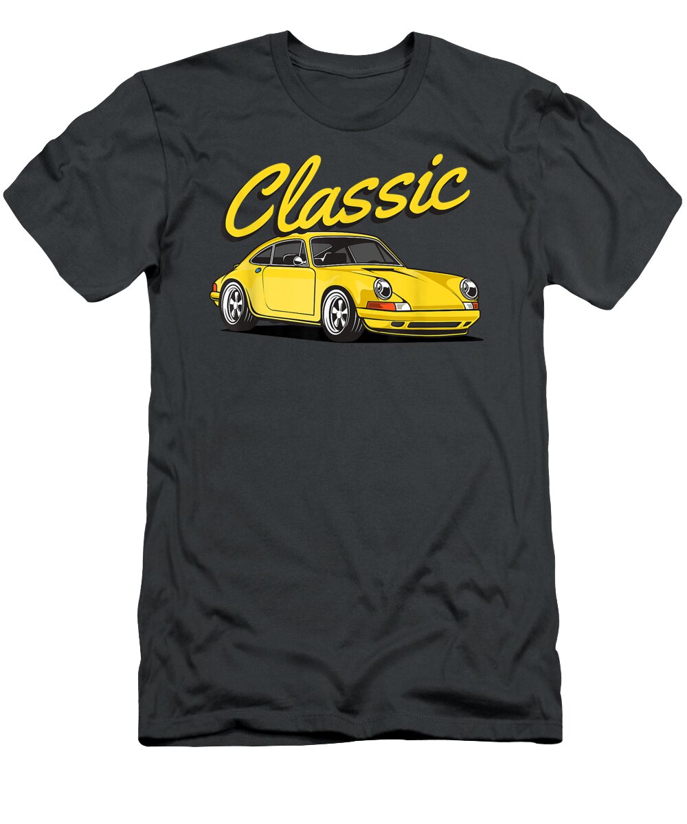 Retro Oldschool Tuning Gaming Oldtimer Enthusiast Car Maebhk Iason T-Shirt