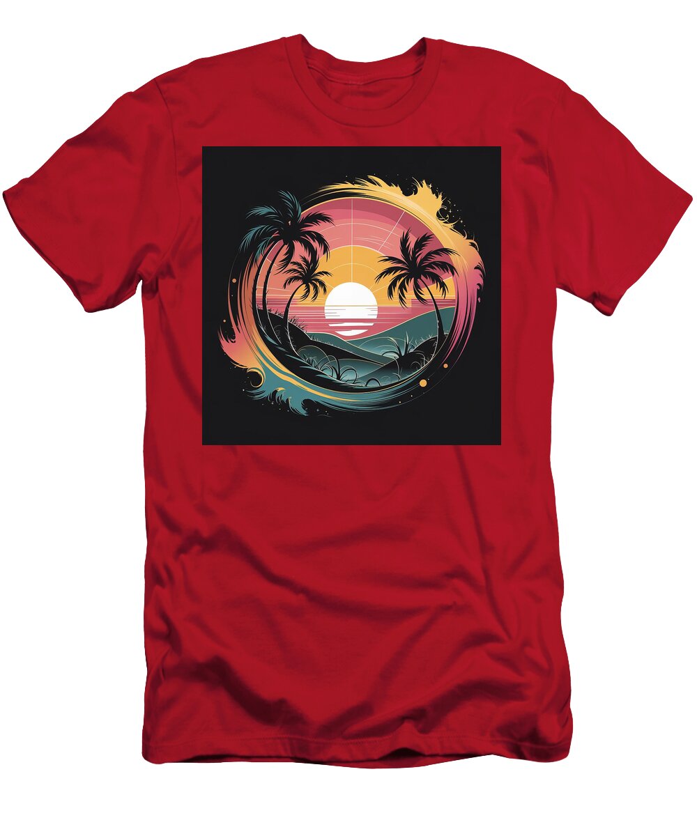 Retro Paradise Portal Harold Bowers T-Shirt