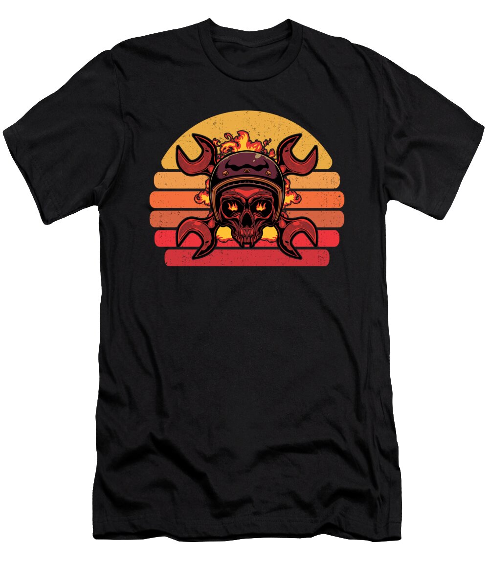 Retro Race Car Diesel Mechanic Vintage Garage Jonathan Kraske T-Shirt