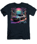 Retro Radiance 1987 Buick Gnx in Synthwave Art Nouveau Fusion Dujuan Robertson T-Shirt
