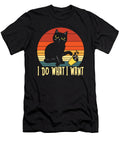 Retro Sarcasm Snarky Vintage Sarcastic I Do What I Want Crazy Squirrel T-Shirt