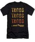 Retro Tacos Alexander Hamilton and Peggy Noirty Designs T-Shirt