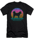 Retro Vaporwave Akita Dog Breeder Canine Lover Natalie Lidford T-Shirt