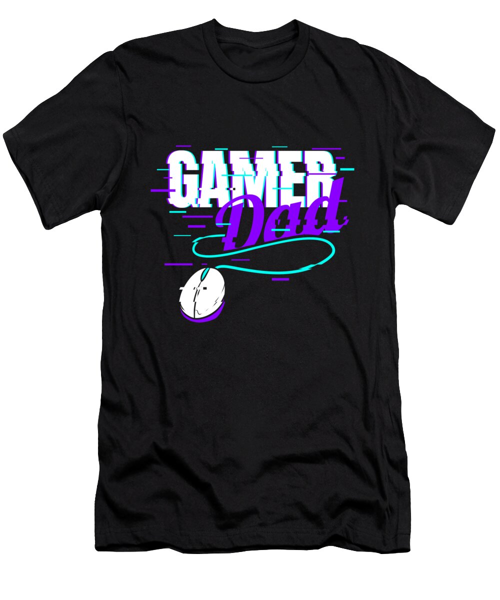 Retro Vaporwave Gamer Gaming Dad Jan Bleke T-Shirt