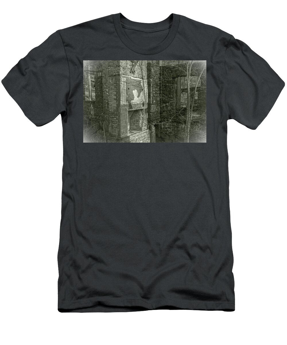 Retrograde Remnants B W Angelo Marcialis T-Shirt