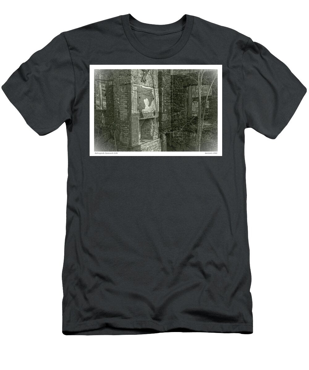 Retrograde Remnants B W the Signature Series Angelo Marcialis T-Shirt