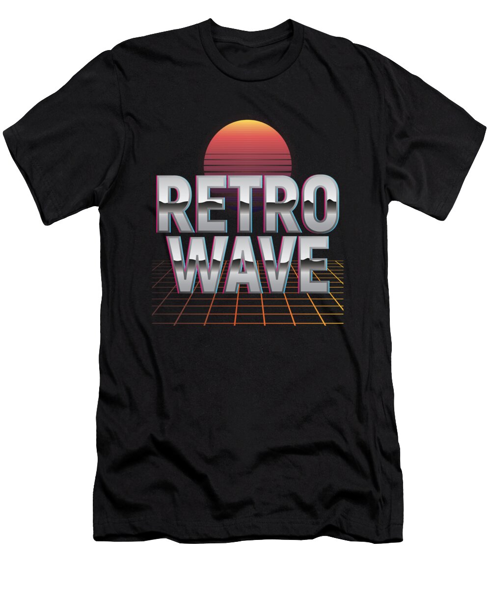 Retrowave Synthesizer DJ Mooon T-Shirt