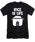 Rice Is Life Asian Food Chinese Rice Japanese Rice Cooker Eq Designs T-Shirt