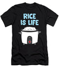 Rice Is Life Love Eating Rice Cooking Rice Eq Designs T-Shirt