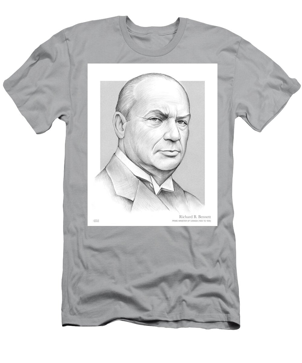 Richard B Bennett Portrait Greg Joens T-Shirt