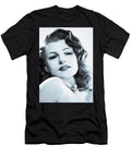 Rita Hayworth Bombshell Silver Print Kultur Arts Studios T-Shirt