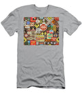 Roads Signs on Brick Jp3957 Jean Plout T-Shirt