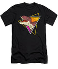Roaring Dinosaur Synthwave Dino Vaporwave 80s Art T Rex Dhbubble T-Shirt
