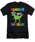 Roaring Into 2nd Grade Dino for 2nd Graders Licensed Art T-Shirt