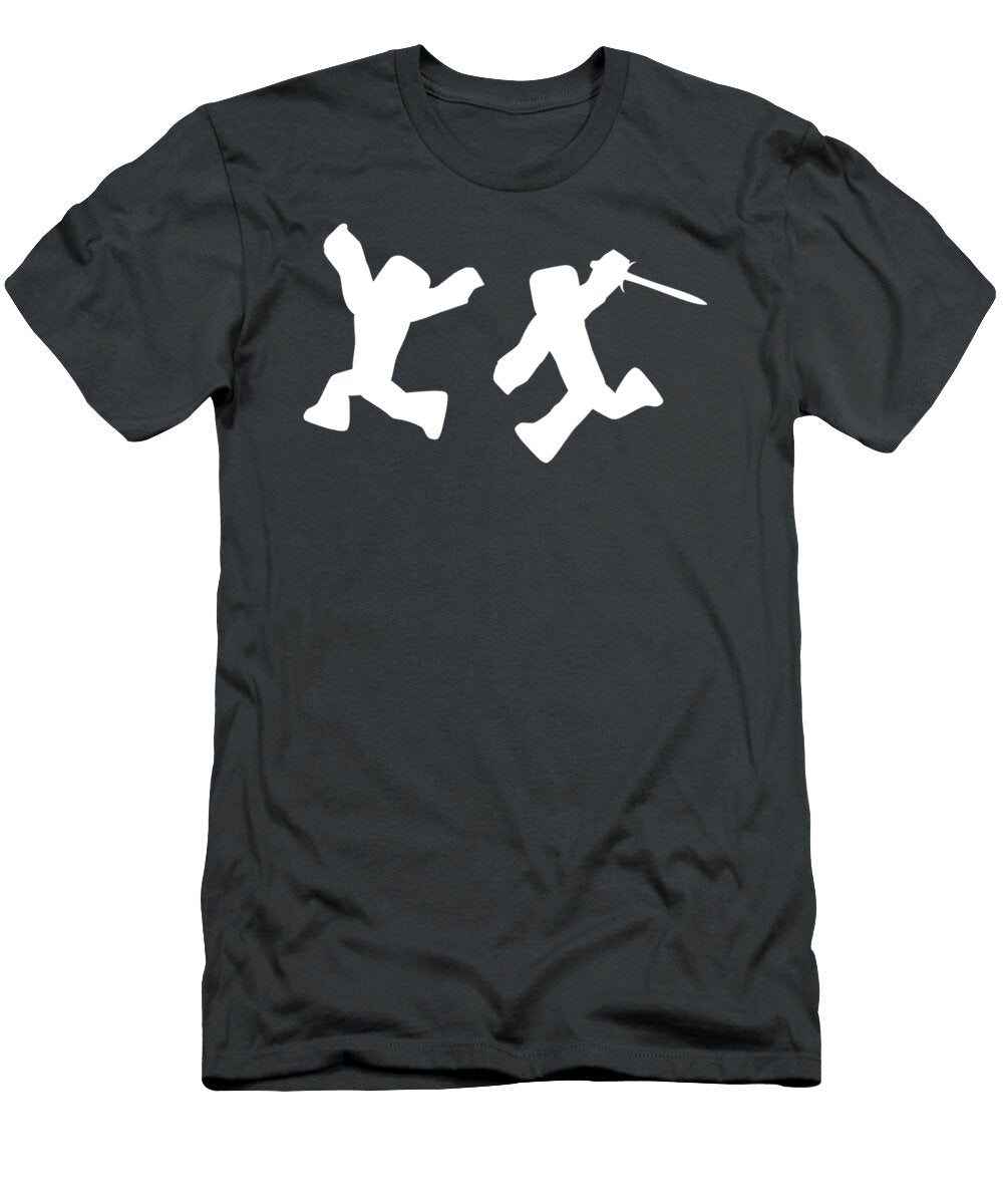 Roblox Deathrun Chase Grey Small Kip Elayna T-Shirt