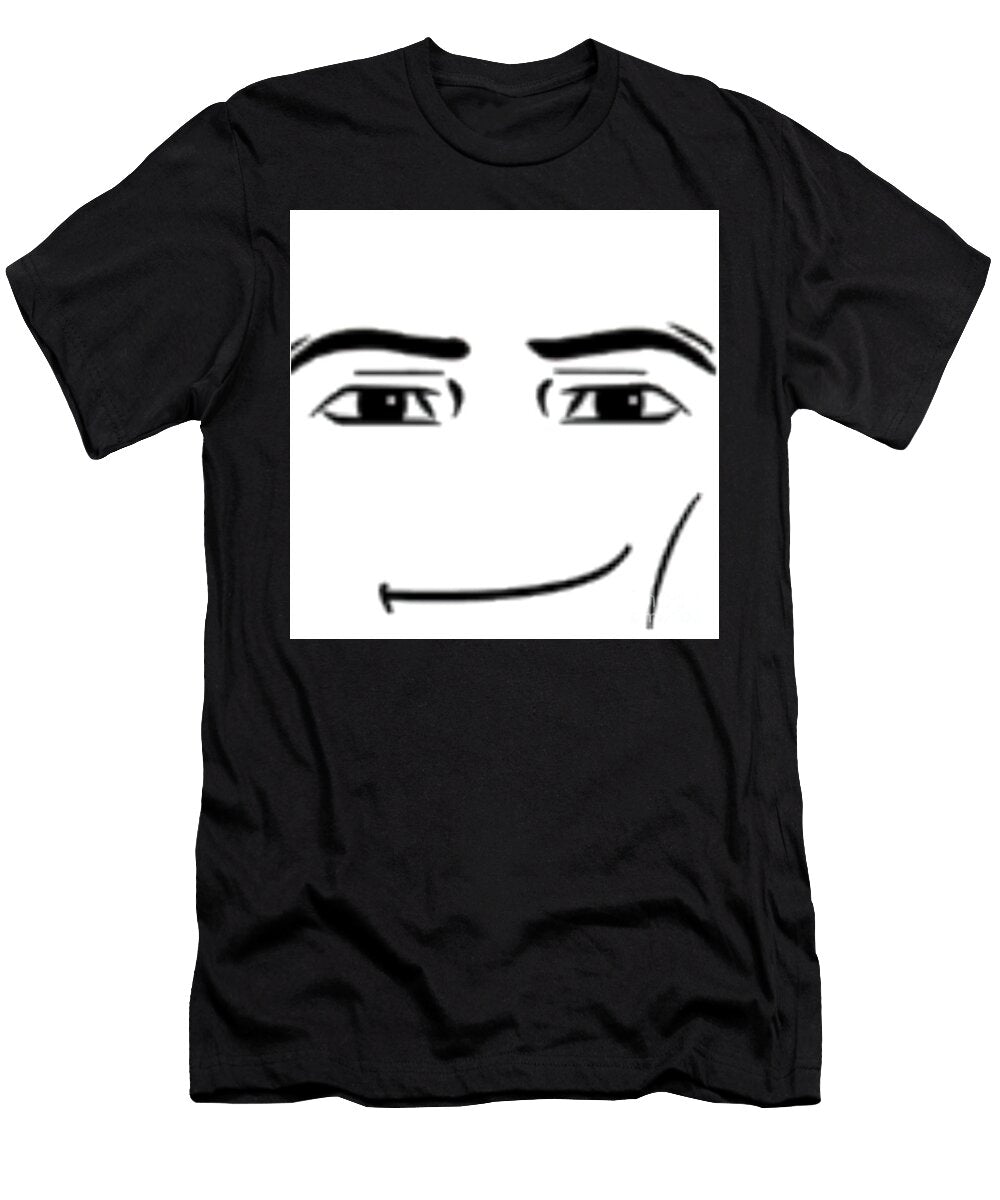 Roblox Man Face Mitchell Stewart T-Shirt