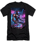 Robot DJ in Neon Nightclub Matthias Hauser T-Shirt