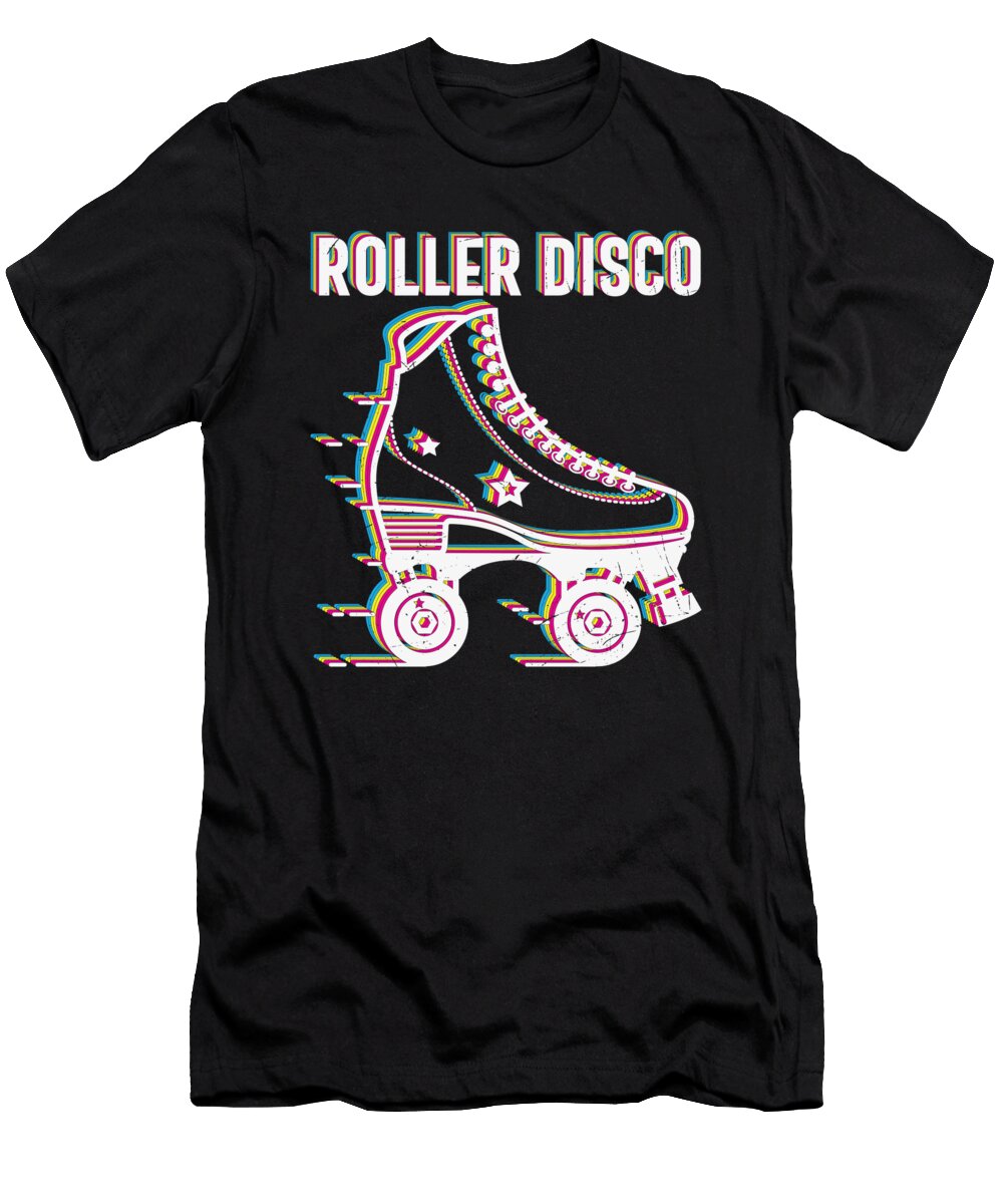 Roller Disco 80s Aesthetic and Gifts Licensed Art T-Shirt