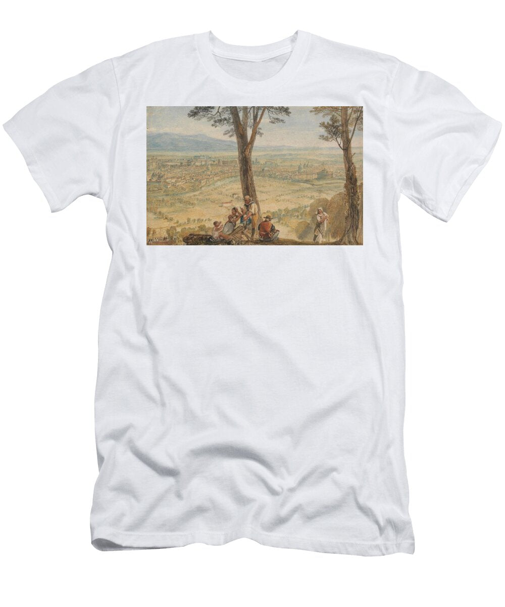 Rome From Monte Mario Ca Joseph Mallord William Turner English T-Shirt