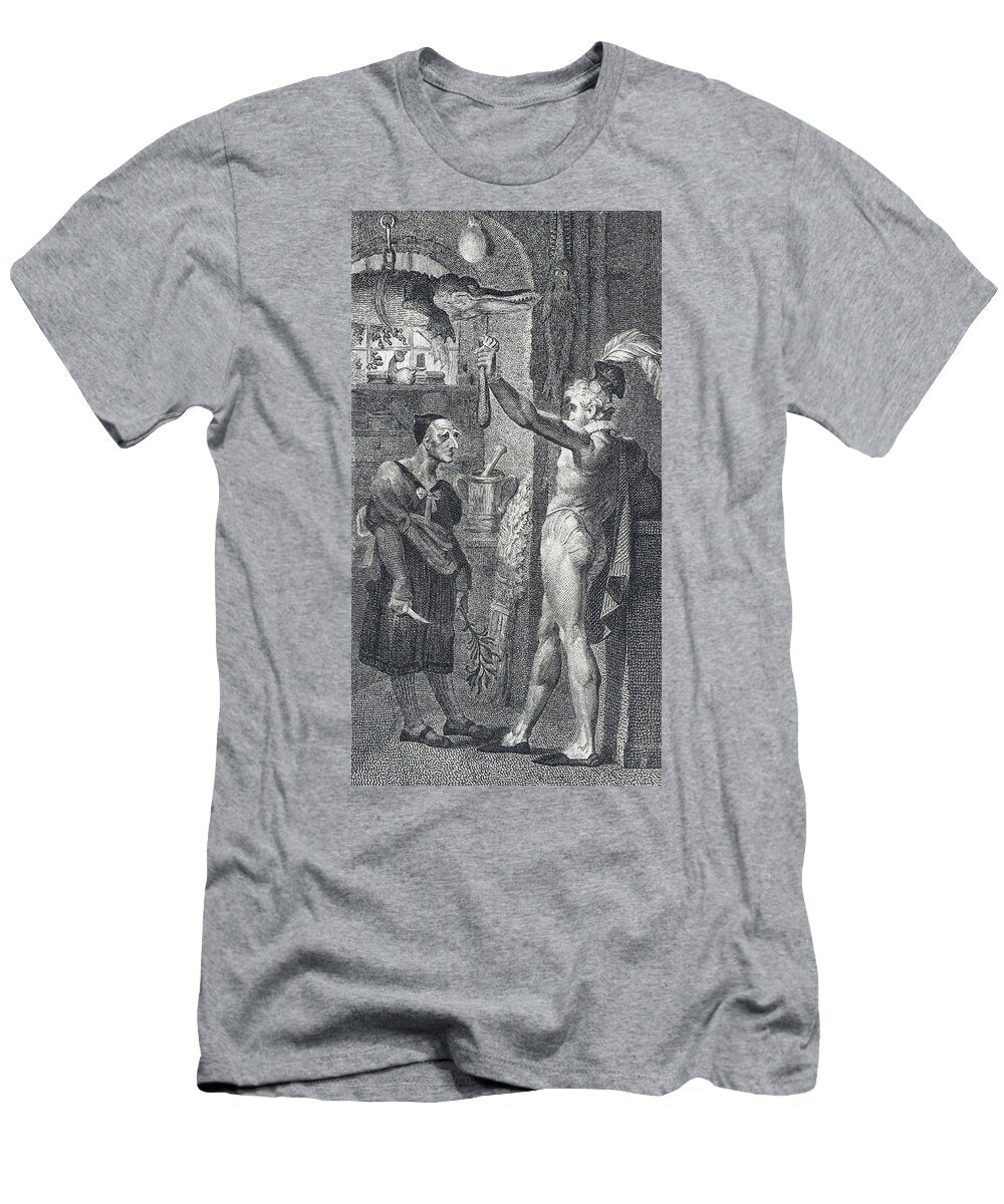 Romeo and Juliet Enter Apothecary Folger Shakespeare Library T-Shirt