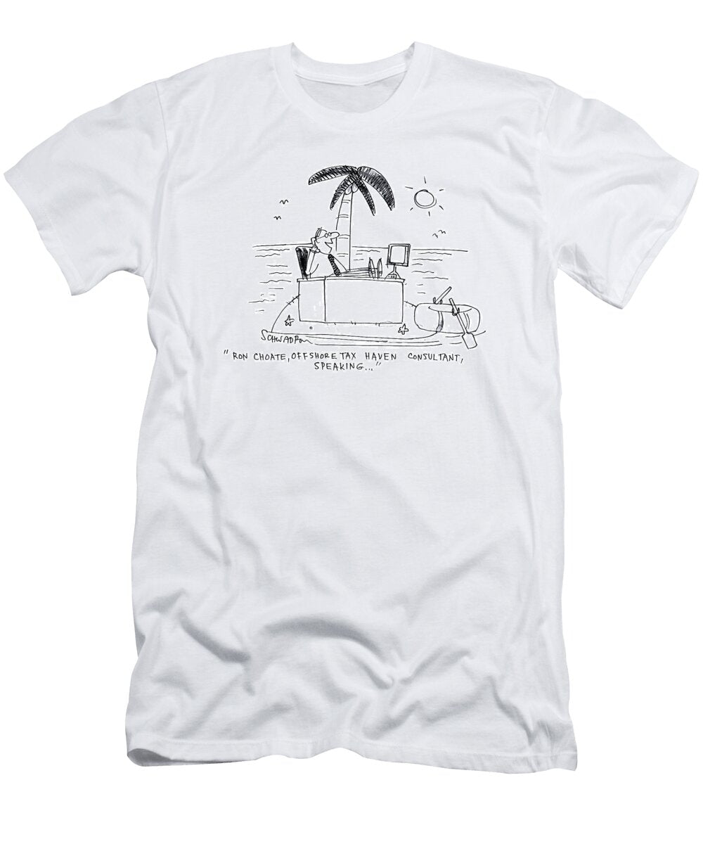 Ron Choate Offshore Tax Haven Consultant Speaking Harley Schwadron No Index T-Shirt