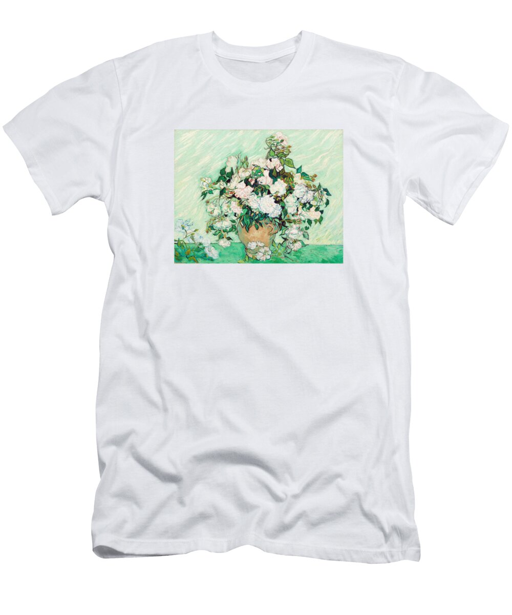 Roses Vincent Van Gogh Boy Friend Griffiths Lilly T-Shirt