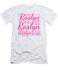 Roslyn Names Without Frontiers Vidddie Publyshd T-Shirt
