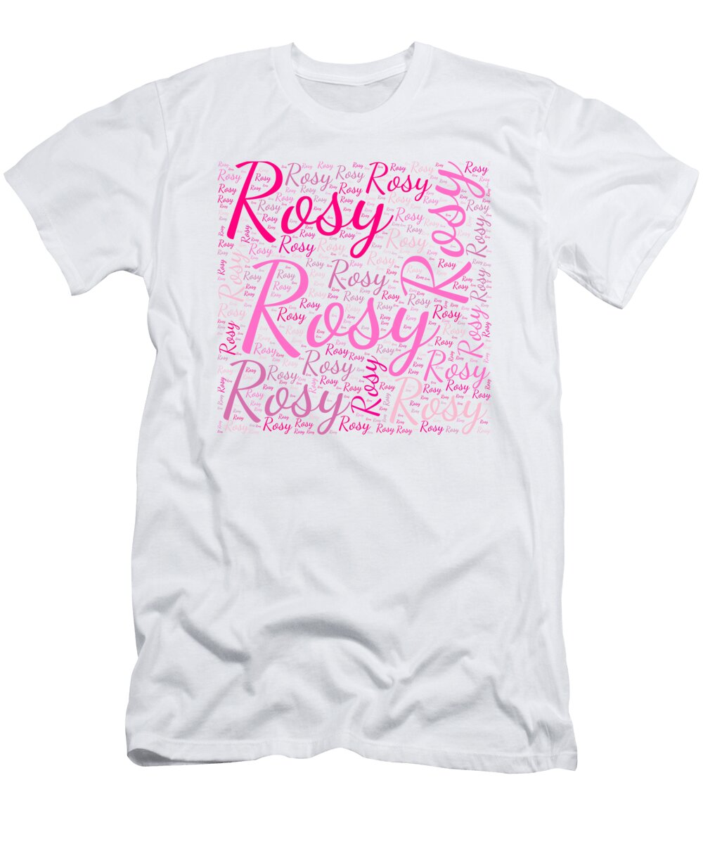 Rosy Names Without Frontiers Vidddie Publyshd T-Shirt