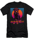 Rottweiler Dog Summer Retro Sunset Vapor Dexter Apolonio T-Shirt