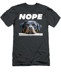 Rotweiller Nope Rottie Face Not Today Love My Rottweiler Dog Lap LA Pham T-Shirt