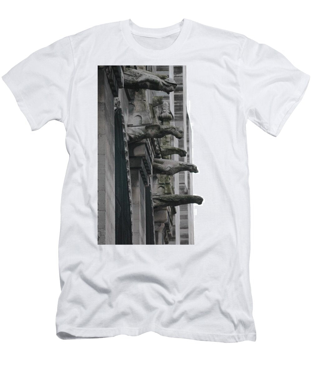 Row of Gargoyles Christopher Kirby T-Shirt