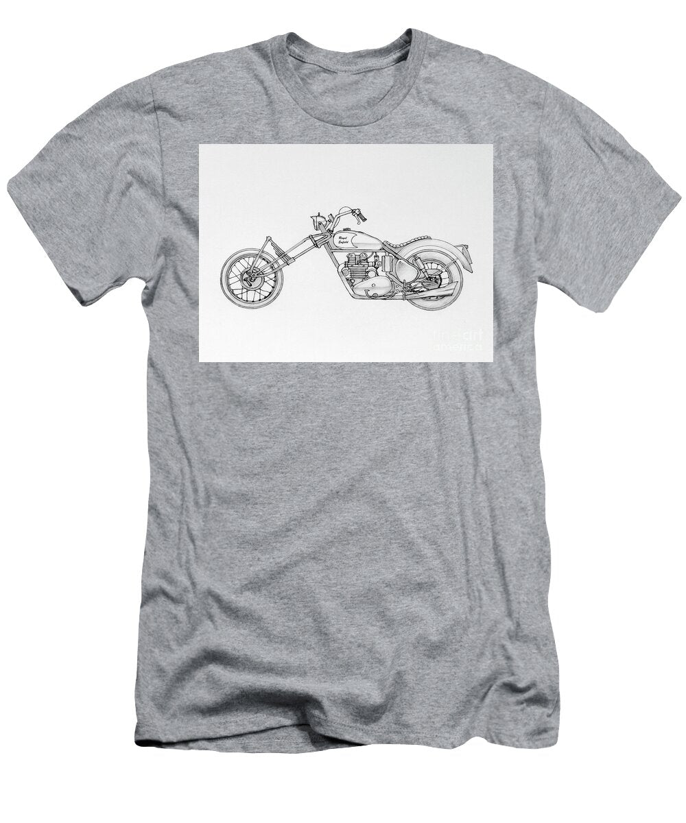 Royal Enfield Chop Stephen Brooks T-Shirt