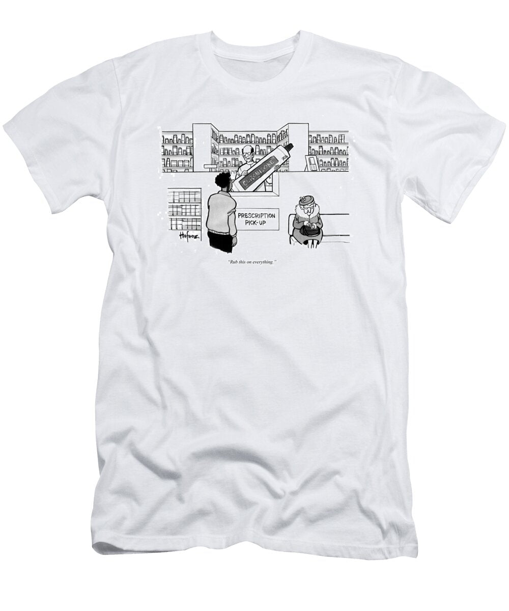 Rub This on Everything Kaamran Hafeez No Index T-Shirt