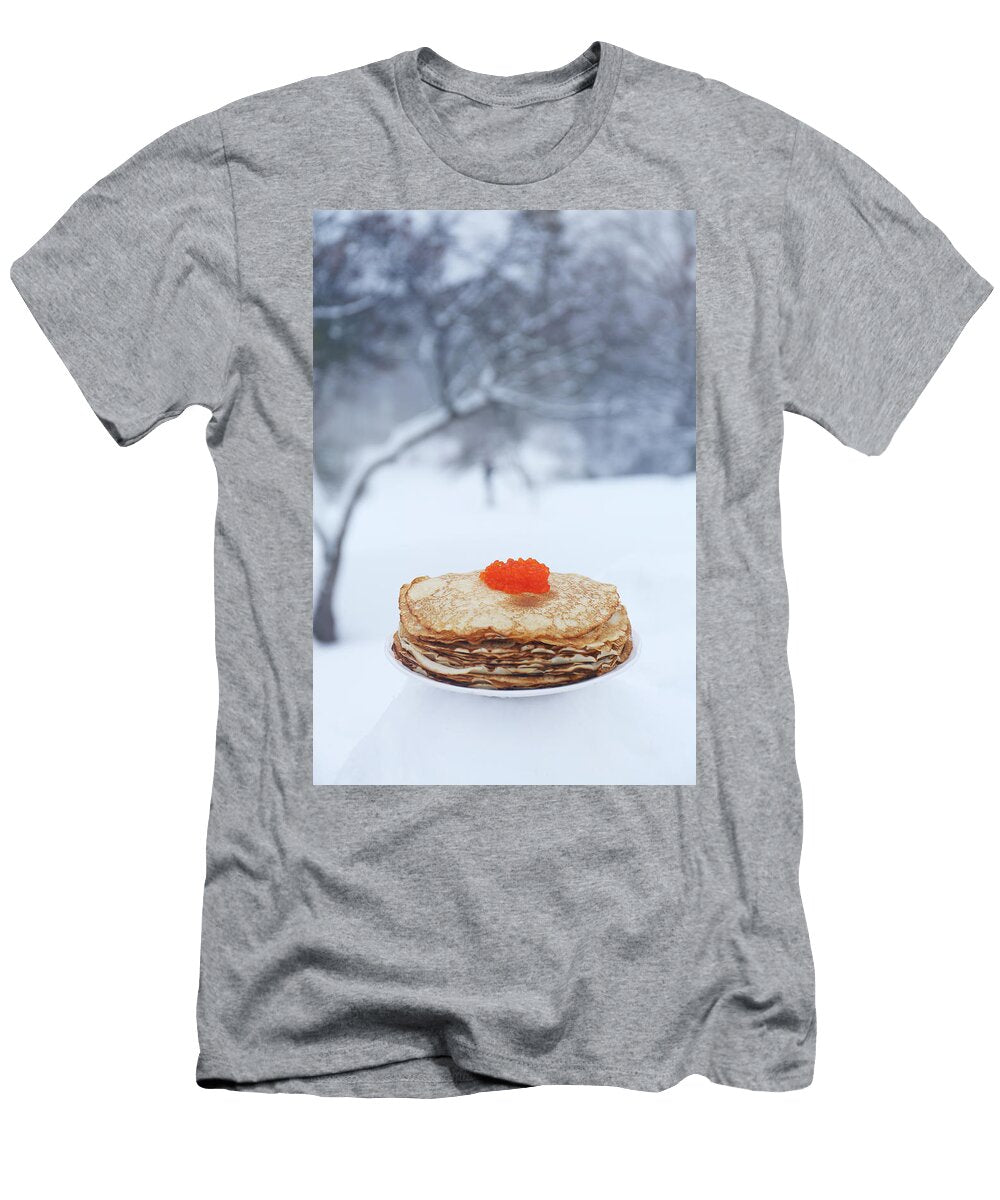 Ruddy Pancakes and Red Caviar Iuliia Malivanchuk T-Shirt