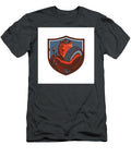 Russian Bear Tireman Shield Mascot Aloysius Patrimonio T-Shirt