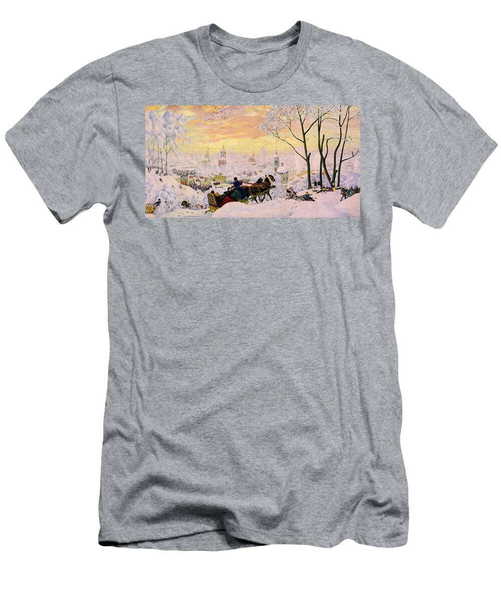 Russian Maslenitsa Pancake Week Boriskustodiev T-Shirt