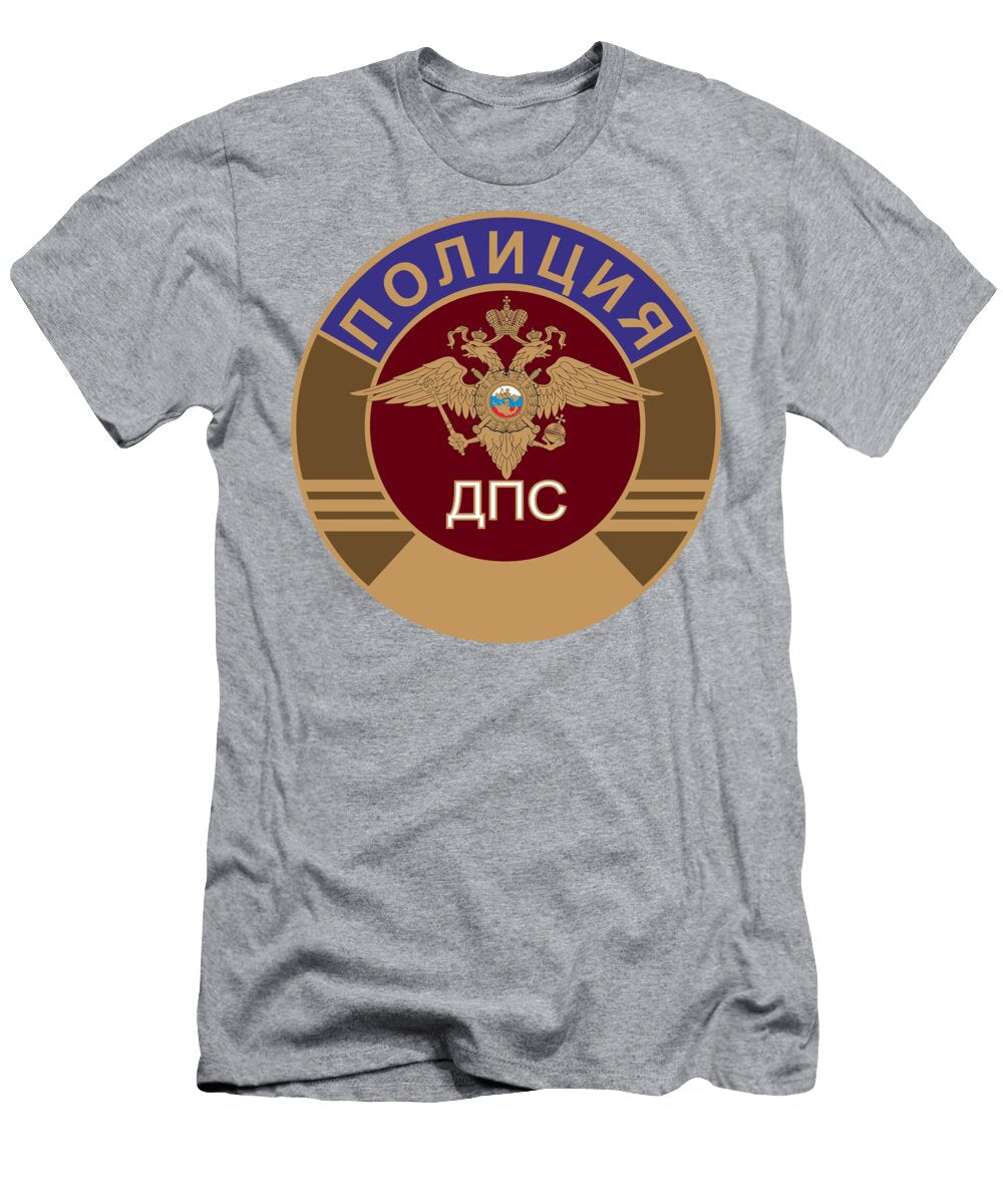 Russian Traffic Police Officer Badge a Z T-Shirt