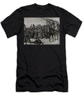 Russo Japanese War 1904 1905 Column of Japanese Soldiers Korea Unknown Artist T-Shirt