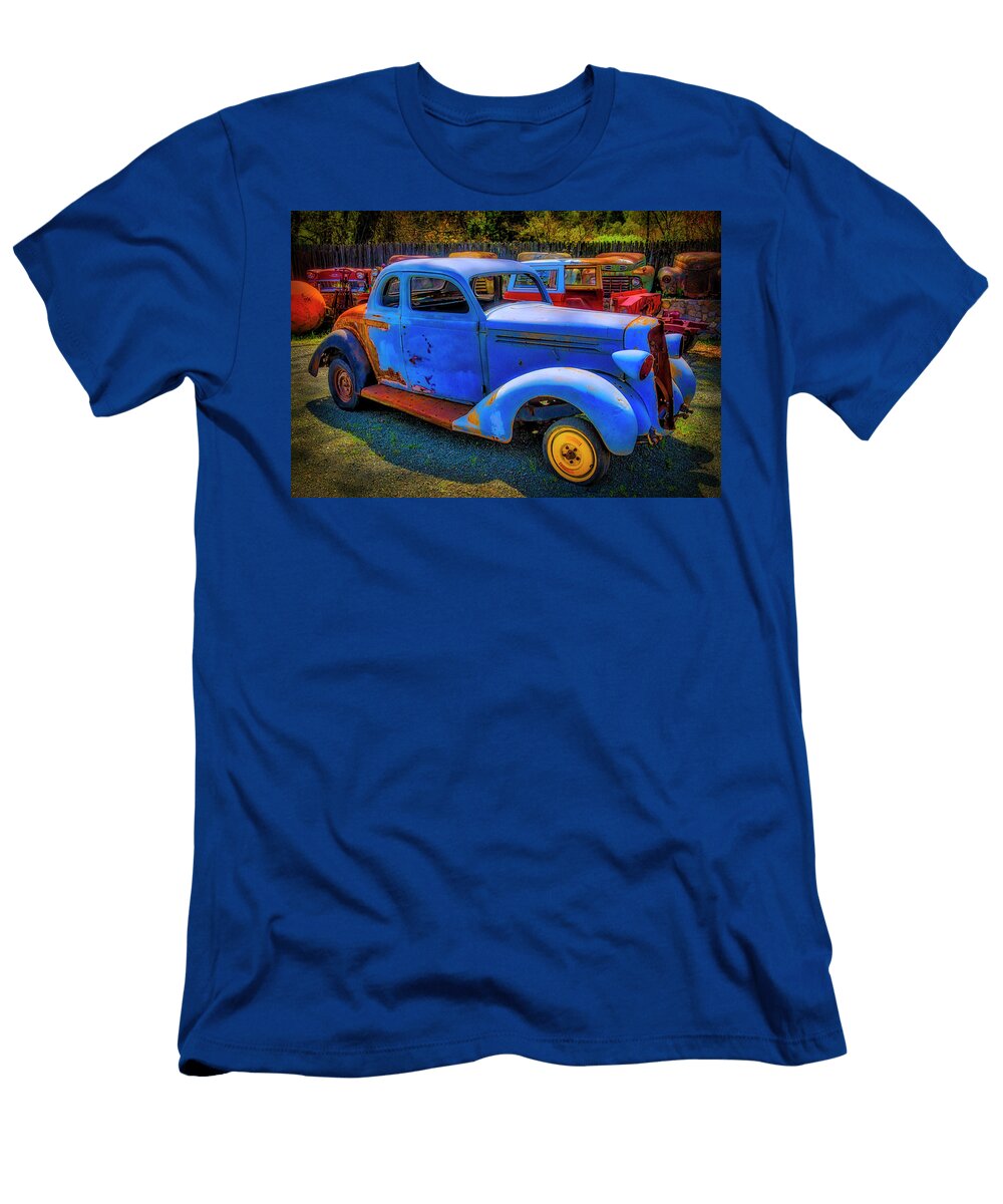 Rusting Blue Car Garry Gay T-Shirt