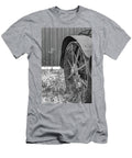 Rustology the Aesthetics of Rusty Line and Form Bw Steve Harrington T-Shirt