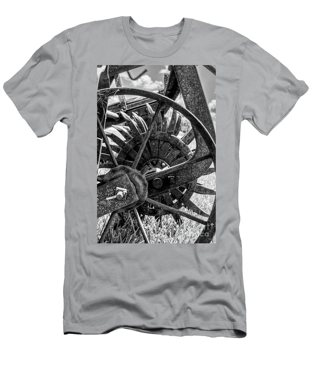 Rusty Old Aerator Grayscale Jennifer White T-Shirt