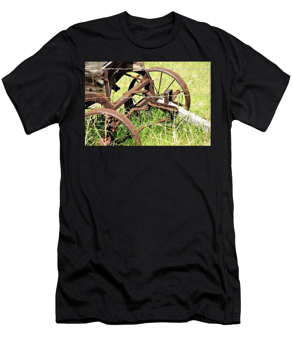 Rusty Wheel 3 Natalie Faulk T-Shirt