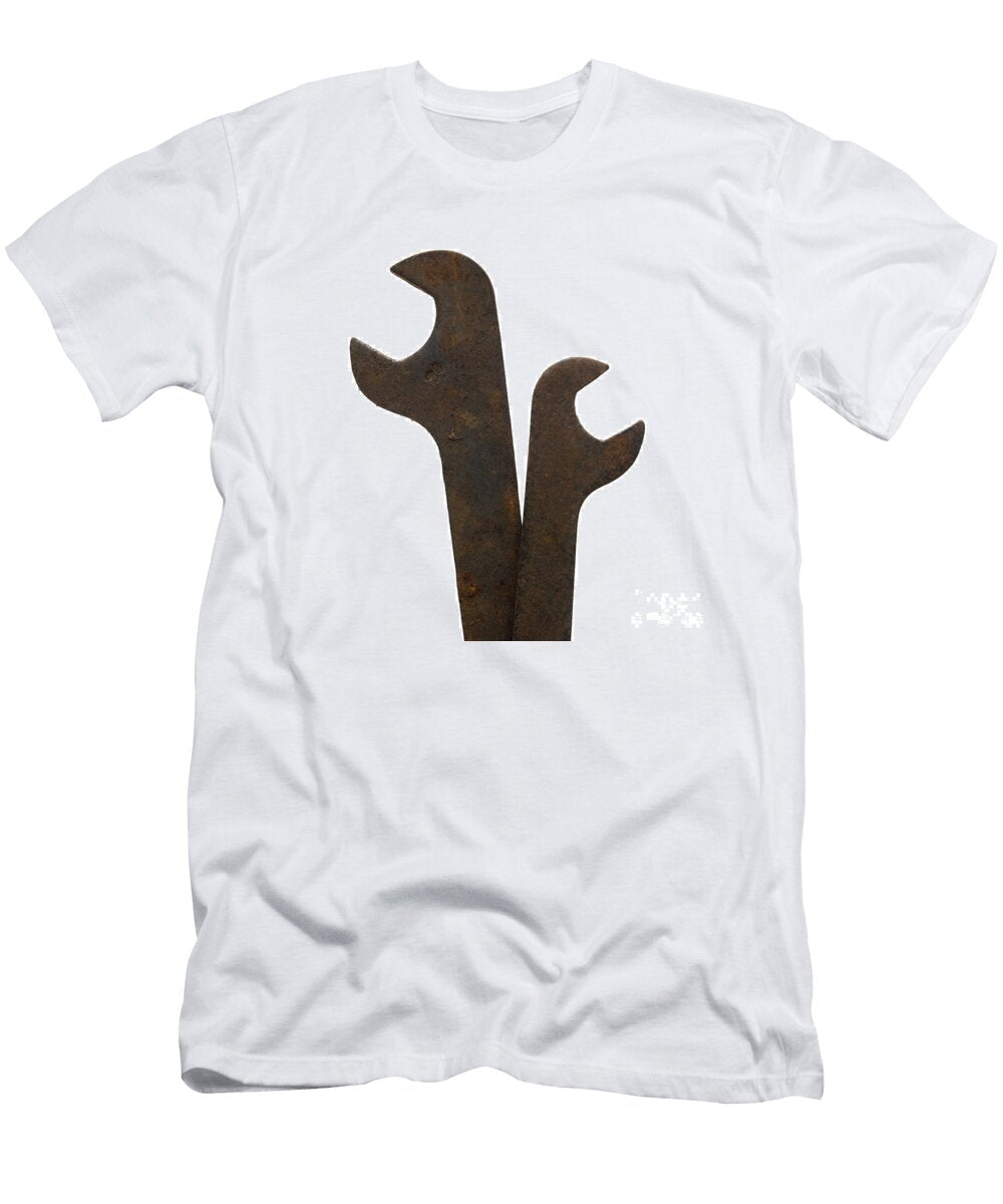 Rusty Wrench Spanner Tool Bernard Jaubert T-Shirt