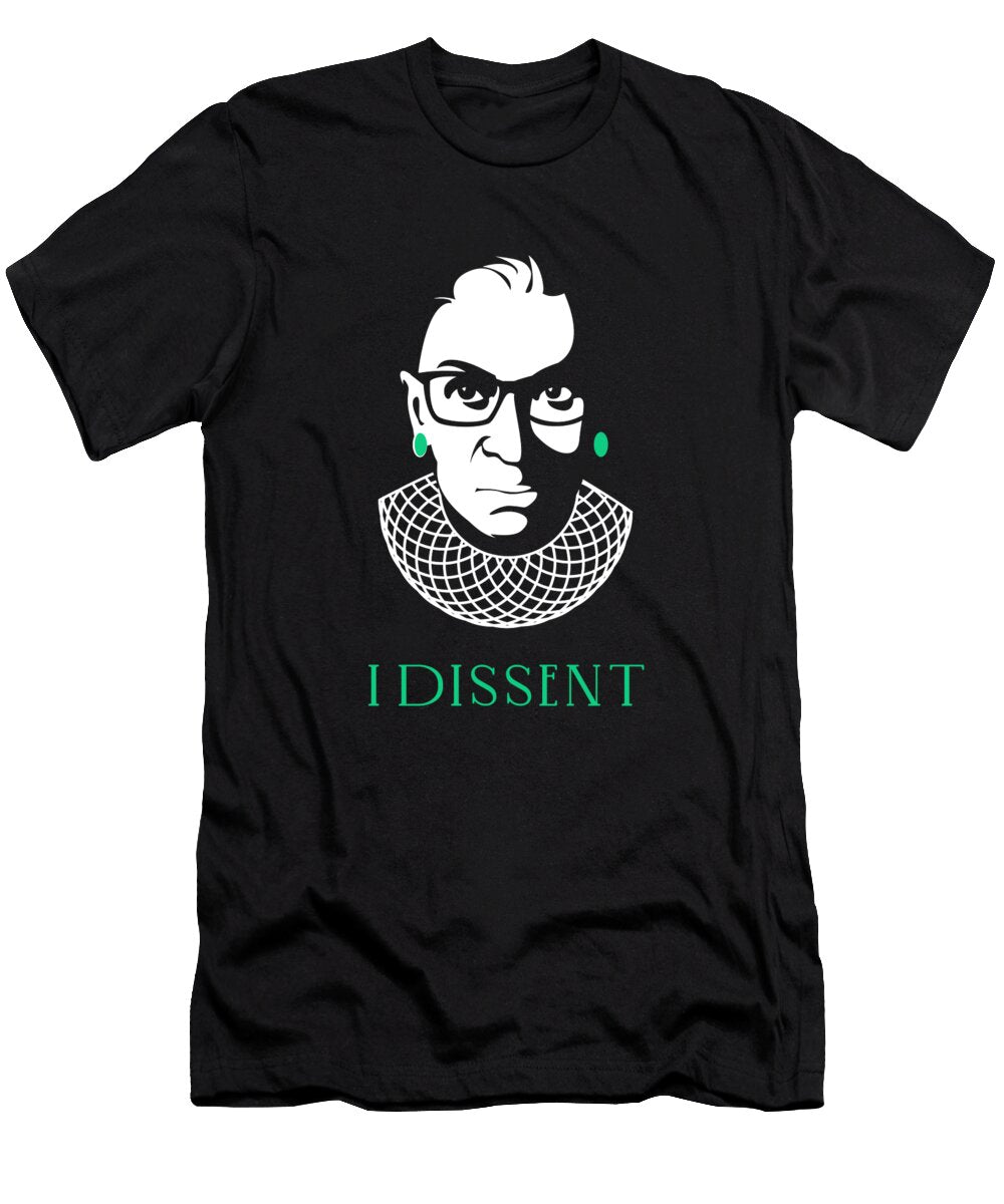 Ruth Bader Ginsburg Notorious Rbg Poster Supreme Court Svitlana Ostrovska and Olena Mishina T-Shirt