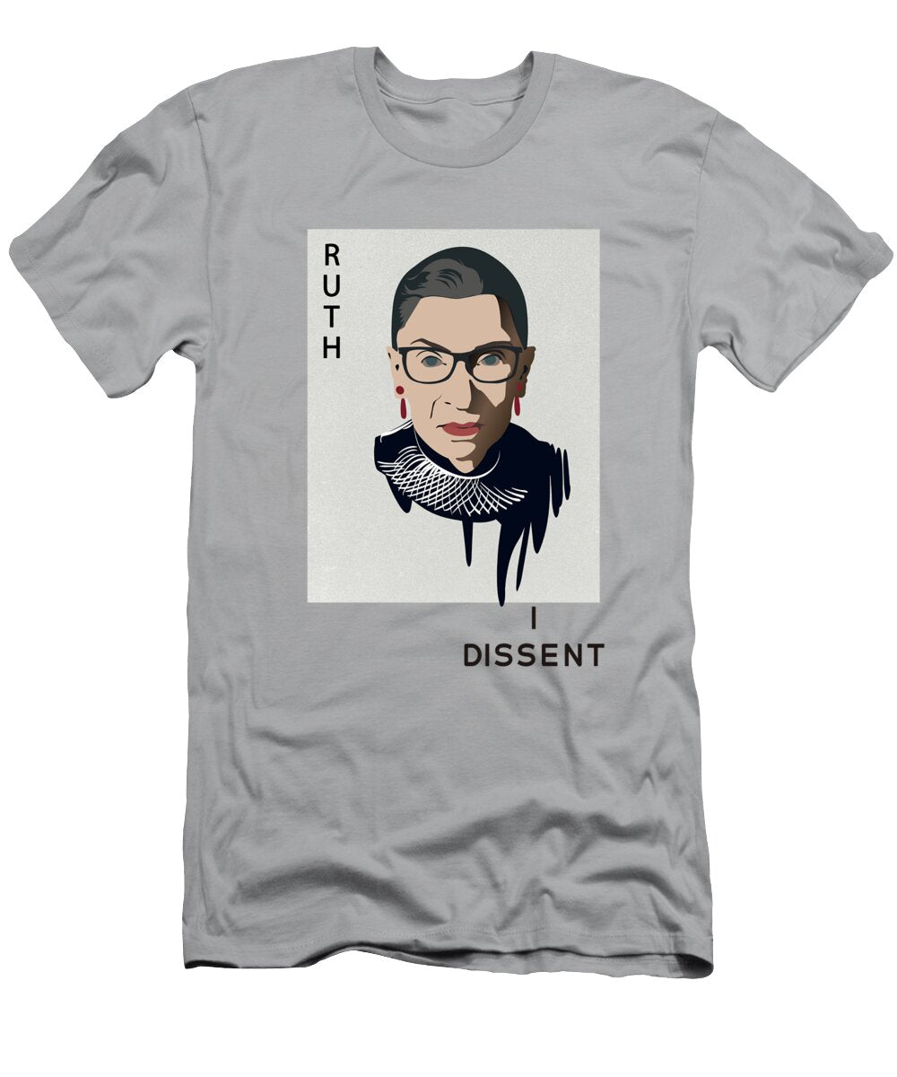Ruth Bader Ginsburg Notorious Rbg Poster Supreme Court Svitlana Ostrovska T-Shirt