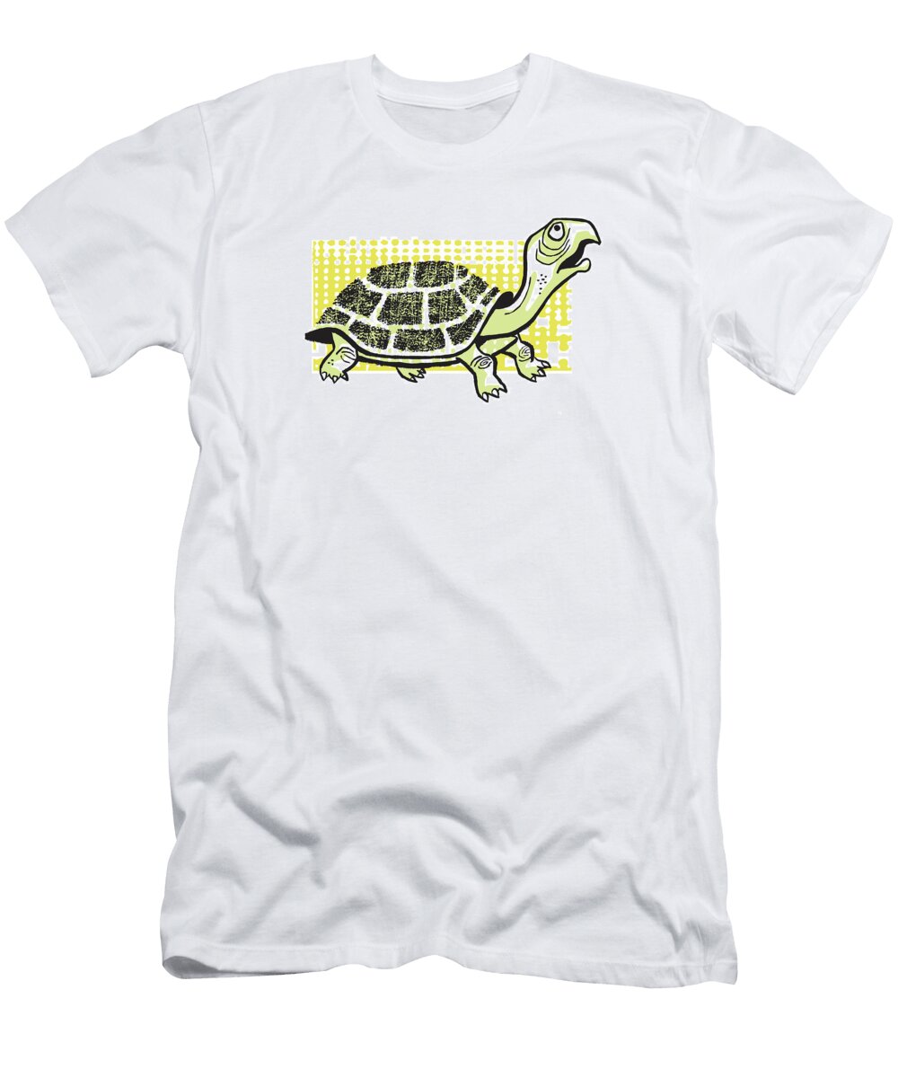 Sad Turtle Looking Up Csa Images T-Shirt