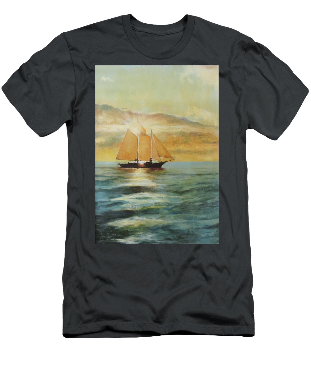 Sailboat Dennis Kirby T-Shirt