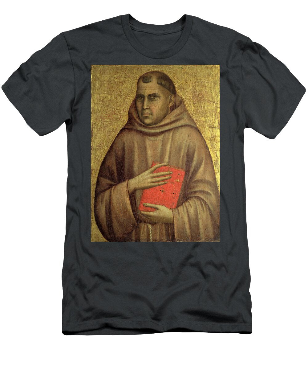 Saint Anthony Abbot Giotto Di Bondone T-Shirt
