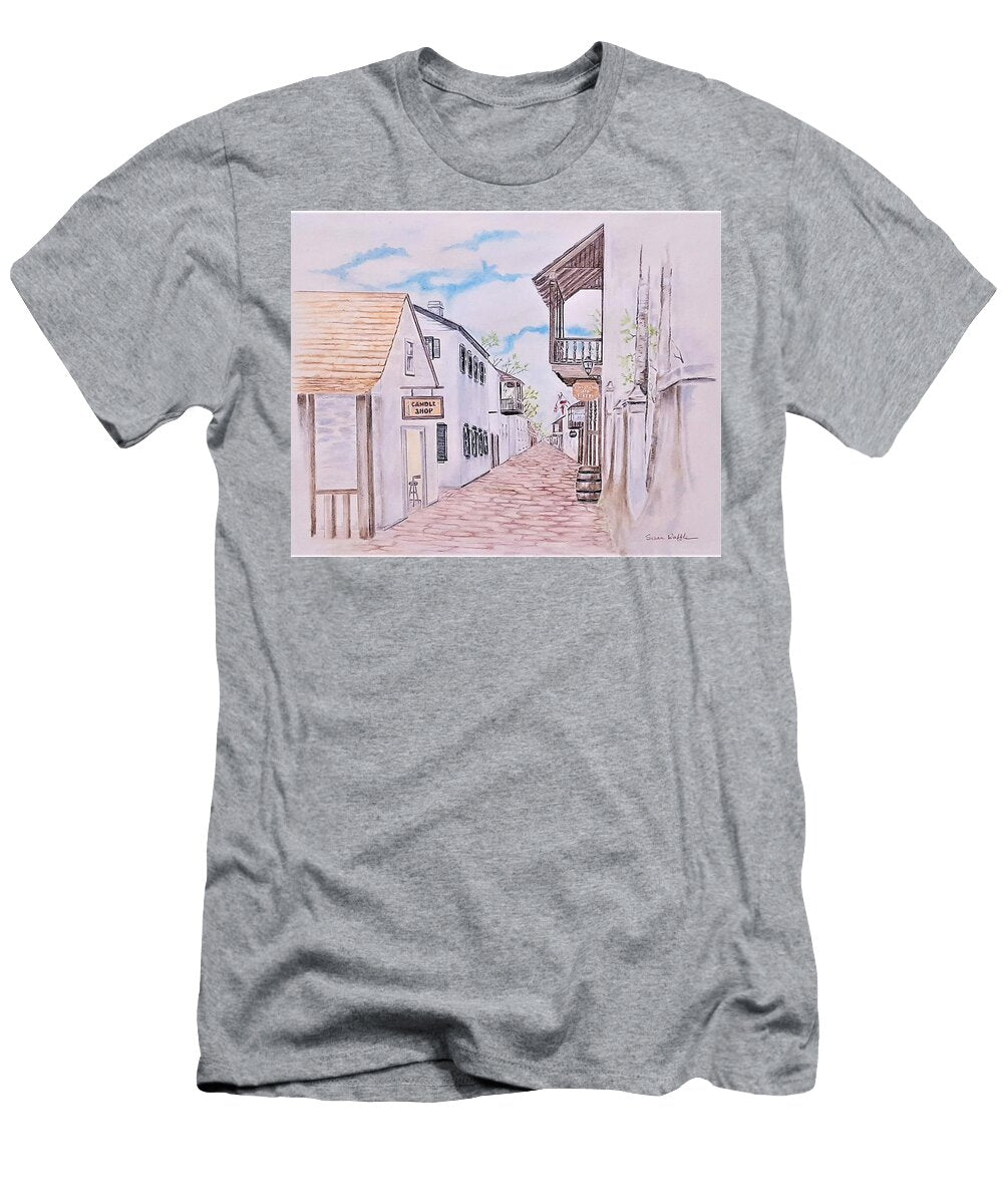 Saint Augustine Fl Susan Waffle T-Shirt